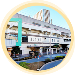 武蔵浦和駅から駅チカ