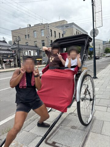 小樽の人力車